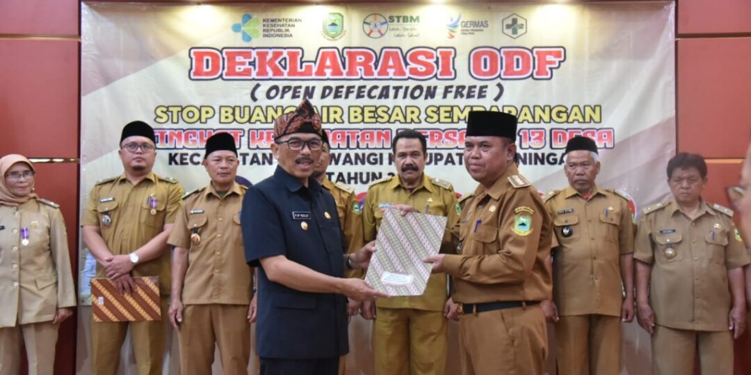 Seluruh Desa Di Kecamatan Garawangi Deklarasikan ODF