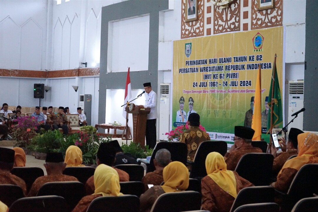 PWRI Teguhkan Komitmen Dukung Pemerintah, Bangun Bengkulu yang Berkemajuan dalam HUT ke-62