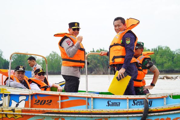 Pj Bupati Muba Minta Pihak Perusahaan Segera Perbaiki Jembatan Ambruk
