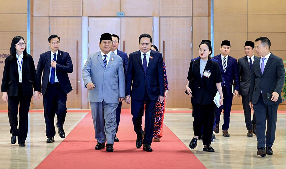 Menhan Prabowo Bertemu Majelis Nasional Vietnam Bahas Penguatan Kerja Sama Strategis