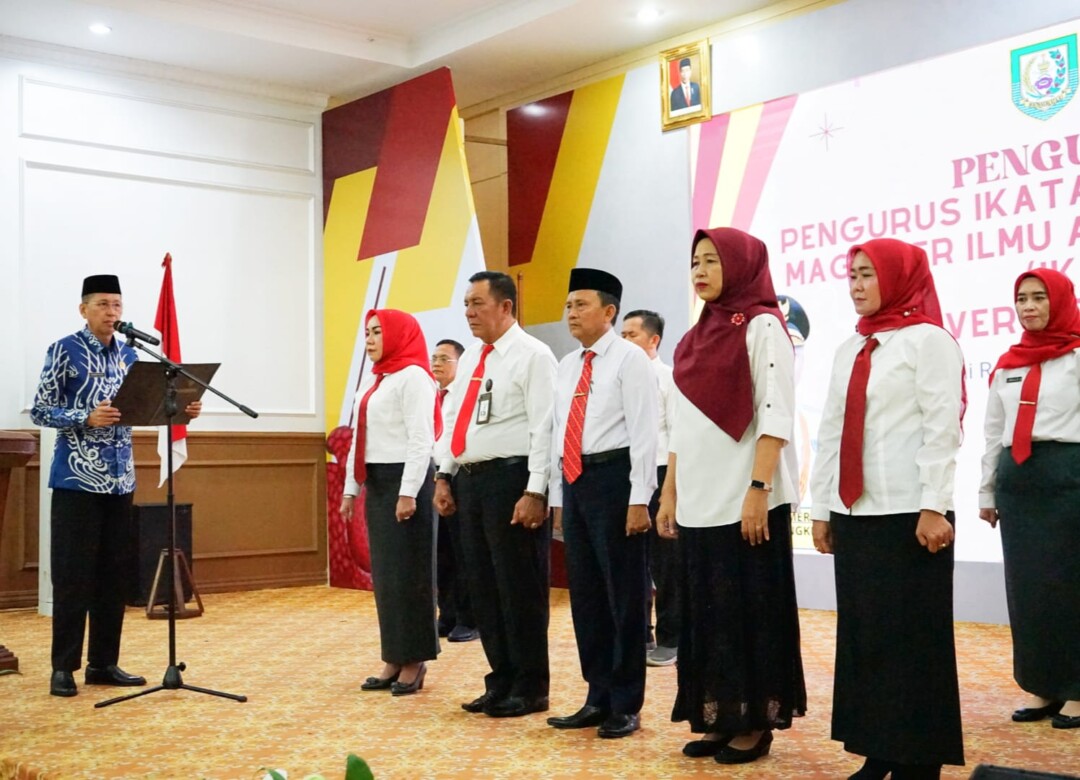 Pelantikan IKAMIAP UNIB: Sekretaris Daerah Dorong Kolaborasi dengan Pemerintah Daerah