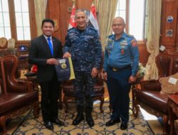 Tingkatkan Kerjasama Pertahanan, Athan RI Kairo Kunjungi Kepala Staf AL Mesir