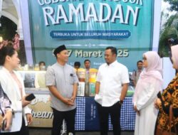 Wabup Fahmi Hadiri Pembukaan Festival Kuliner Gubukan Outdoor Ramadhan