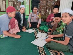 Polisi Giat Sambang Dialogis Kepada Masyarakat di Masjid Nurul Hidayah