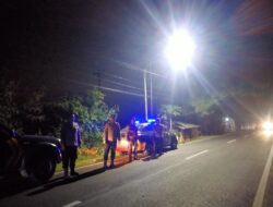 Jaga Kamtibmas Pada Bulan Suci Ramadhan, Polsek Rengasdengklok Tingkatkan Patroli Malam