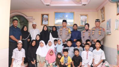 Kunjungan dan Baksos Ramadhan, Kapolres Berbagi Bahagia Bersama Yatim di Cibodas Tangerang