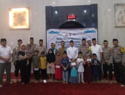Keluarga Besar Polsek Balaraja Melaksanakan Buka Puasa Bersama & Santunan Anak Yatim di Musholla Ar-Rafi 