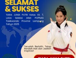 Bakat dan Dedikasi Tiara Junia Putri: Mengharumkan Nama Lampung di Dunia Taekwondo
