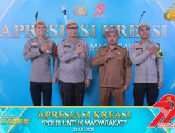 Polres Kutai Barat Raih Penghargaan Apresiasi Kreasi “Polri untuk Masyarakat” di Jakarta