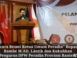 Pelantikan Pengurus DPW Peradin Provinsi Banten: Langkah Strategis Menuju Keadilan dan Kemakmuran
