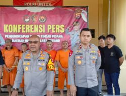 Sindikat Curanmor Spesialis Bongkar Showroom Lintas Provinsi Diringkus Tim Resmob Polres Serang