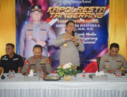 Ngopi Bareng Wartawan, Kapolresta Paparkan Program Tangerang Sigap dan Gerakan Wangsakara