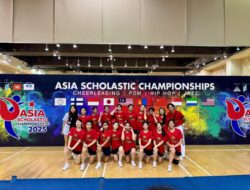 Queens Cheerleading Indonesia Borong Medali di Kejuaraan Asia Singapura 2025