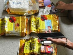 Petugas Pamobvit Korsabhara Polri, Gagalkan Penyelundupan 5 Kg Sabu di Bakauheni Lampung