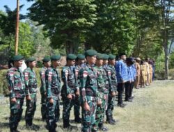 Kobarkan Semangat Sumpah Pemuda, Satgas Pamtas Yonarhanud 2 Kostrad Turut Hadir di Timor Tengah Utara!