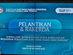 Suyito Basuki Pimpin Pewarna Indonesia Jawa Tengah: Pelantikan di Salatiga Gaungkan Semangat Jurnalisme Berintegritas
