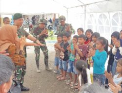Semangat Baru untuk Semeru: Yonkes 2 Kostrad Beri Trauma Healing, Anak-Anak Kembali Tatap Masa Depan!