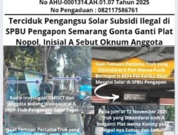 Hak Rakyat Dirampas! SPBU Pengapon Semarang Jadi Sarana Ilegal Solar Subsidi – Tersangka Sebut Oknum TNI Sebagai Bos