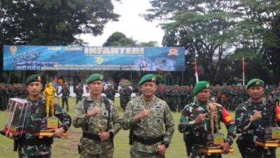 Jiwa Korsa Terbuktikan! Yonif 413/Bremoro Kostrad Raih Juara I Lomba Tonting YWPJ Tahun 2025