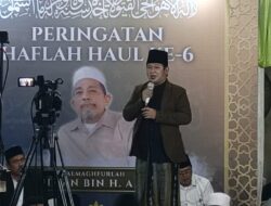 Ustadz Zaky Mubarok Ajak Umat Teladani Jejak Almaghfurlah H. Niman