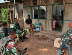 PERKUAT HUBUNGAN SOSIAL, SATGAS PAMTAS YONARHANUD 2 KOSTRAD BERIKAN BAKTI SOSIAL