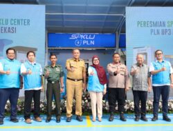 Bekasi Tambah Infrastruktur Kendaraan Listrik, Tri Adhianto Resmikan SPKLU Center PLN UP3
