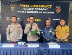 Upaya Preventif Patroli Polsek Serpong Polres Tangsel,  Amankan Pemuda Membawa Sajam