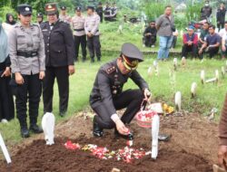 Polres Probolinggo Kota Gelar Upacara Persemayaman Jenazah Aipda Agus Prastiawan