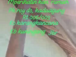 Rumah Warga Rusak Parah, Data Sudah Diambil, Pemdes Kaduagung Dinilai Bungkam soal RTLH