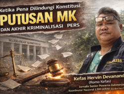 Putusan MK dan Akhir Zaman Kriminalisasi Pers: Negara Tak Boleh Lagi Membungkam Kebenaran