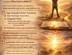 MERAIH JANJI BERKAT TUHAN