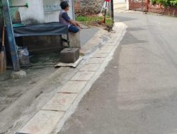 TMMD Depok Rampungkan Drainase 200 Meter di Jalan Bojong Lio