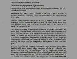 Anggota DPRK Aceh Singkil Dilaporkan Terkait Dugaan Perselingkuhan, Kuasa Hukum Siapkan Langkah Etik dan Hukum