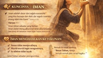 STAY IN GOD – BELAJAR PADA IMAN PEREMPUAN KANAAN