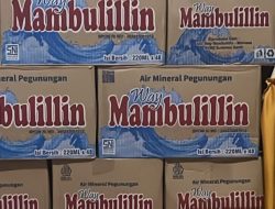 Air Mineral Way Mambulilin Jadi Pilihan Favorit Warga Mamasa, Kualitas Terjaga Harga Bersahabat