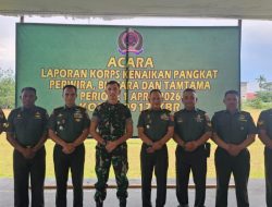 Putra Lotaq Ukir Prestasi, Nedi Sandang Pangkat Kapten dan Pimpin Koramil di Tanah Kelahiran