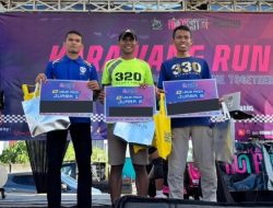 Lari Tanpa Lawan, Prajurit Divif 1 Kostrad Kuasai Podium Biznet dan Karawang Run 2026