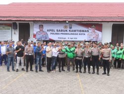 Polres Probolinggo Kota Gandeng Buruh dan Ojol Perkuat Sabuk Kamtibmas