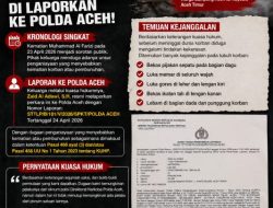 Kematian M. Al Farizi Dilaporkan ke Polda Aceh, Keluarga Duga Ada Unsur Penganiayaan