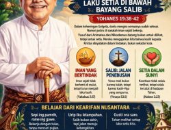 Sunyi yang Kudus: Laku Setia di Bawah Bayang Salib