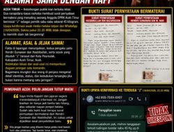 Sorotan Tajam Kasus 45 Kg Sabu: Nama Anggota DPRK Aceh Timur Diseret, Klarifikasi Belum Diperoleh