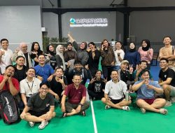 Wargi Threads Bogor Ciptakan Ruang Kebersamaan Lewat Event Badminton “Smash The Night”