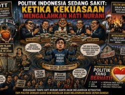 Politik Indonesia Sedang Sakit: Ketika Kekuasaan Mengalahkan Hati Nurani