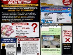 Proyek Plat Beton Tahun 2025 Baru Rampung Mei 2026, Publik Pertanyakan Tata Kelola Dana Desa di Sungai Pauh Firdaus