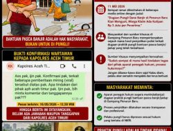 Dugaan Pungli Bantuan Banjir di Penarun Baru Kembali Disorot, Warga Pertanyakan Perkembangan Penanganan Kasus