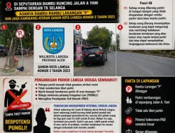 Pengawasan Parkir di Langsa Disorot, Diduga Semrawut dan Abaikan Qanun