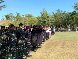 Perbatasan Jadi Saksi Semangat Pancasila, Satgas Yonarmed 12 Kostrad Teguhkan Jiwa Kebangsaan