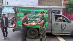 Prajurit Buaya Putih Turun ke Jalan, Berbagi Kepedulian Melalui Program Jumat Berkah