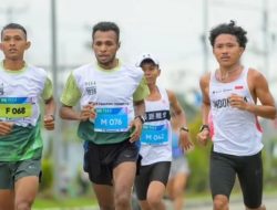 Konsistensi Latihan Berbuah Prestasi, Prajurit Yonif 754 Kostrad Taklukkan Go Green Fun Run 7K