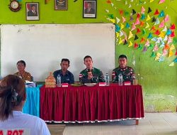 Menjaga Perbatasan Sekaligus Menjaga Mimpi, Satgas Yonarmed 12 Kostrad Temani Langkah Awal Generasi Belu
